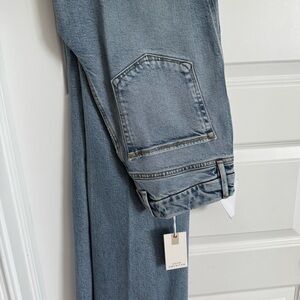Good American Split Hem Jeans - NEW WITH TAGS